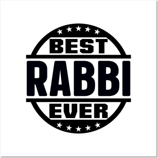 Best Rabbi Ever Posters and Art